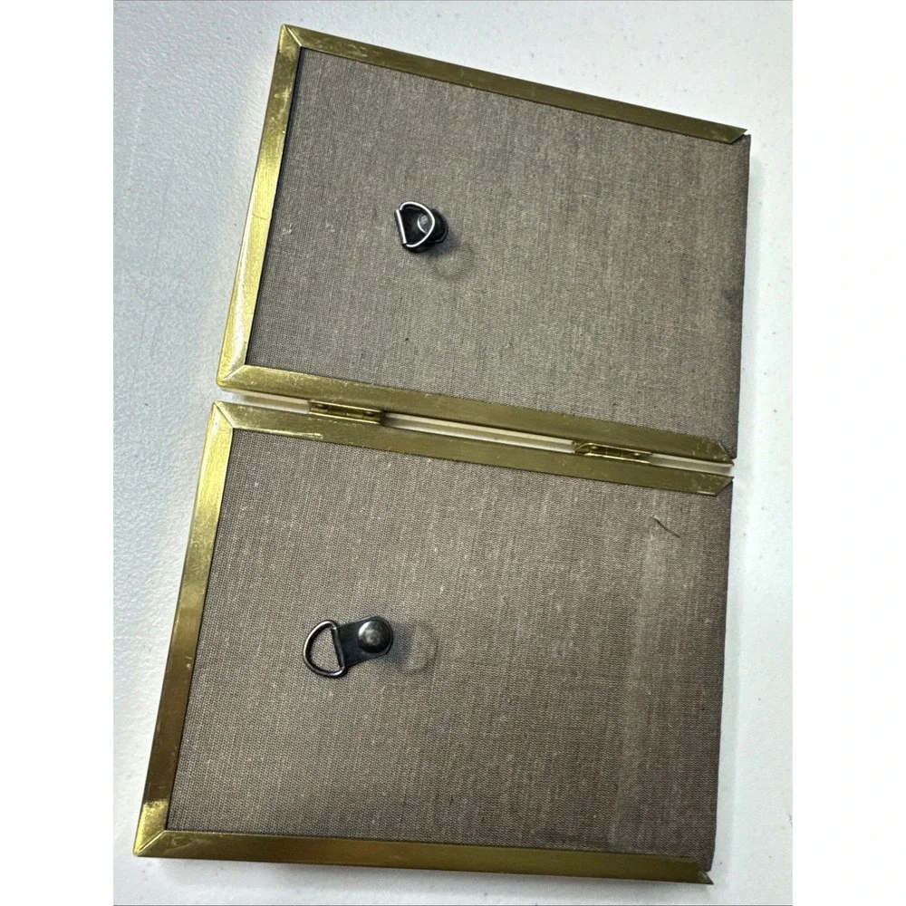 Vintage Brass Patina Frame 3 